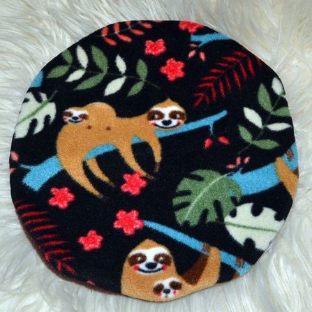 Faultier schwarz (Vorderseite)