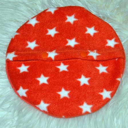 orange mit Sternen (Rückseite)